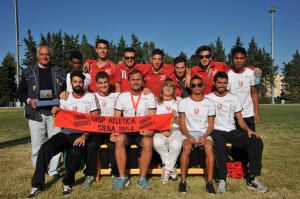 Matera 2014 - la squadra dopo la premiazione finale