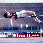 Paolo Galluzzi in azione nell'alto