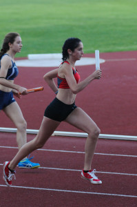 Linda Moscatelli nella 4x400m - Foto Matteo Bocci 