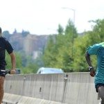 Yohanes e Maurizio in allenamento