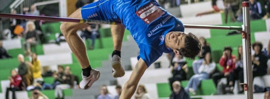 Stefano Sottile e Lia Apostolovski vincono il Siena High Jump Indoor Contest 2023